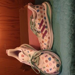 Adidas youth size 7 FortaRun Lego Sneakers